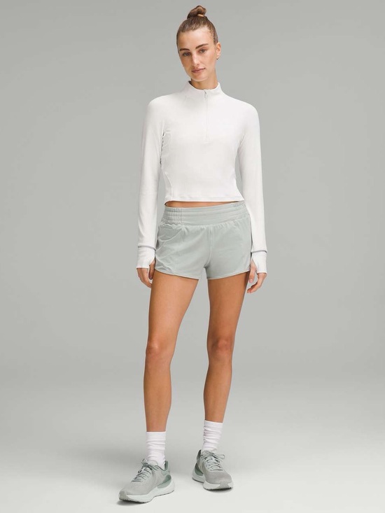lululemon athletica Pants - Lululemon Hotty Hot High-Rise Lined Short 2.5" Jade Grey athletic running TikTok